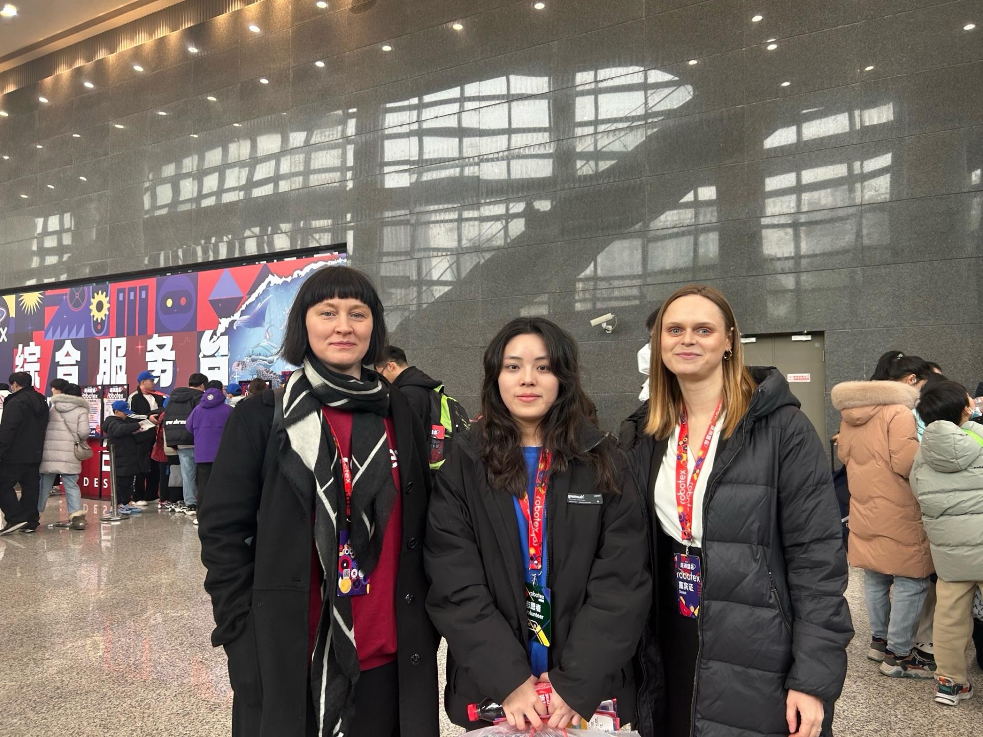 Robotex International VIP reception interpreter